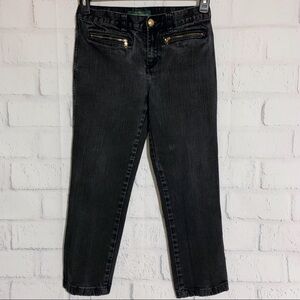 LAUREN RALPH LAUREN Vintage Black Wash Jeans